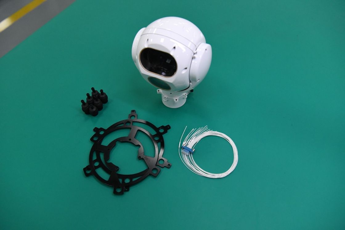 レーザーの距離計が付いている1080p二軸1kg EOのセンサーの電子光学ターゲット・システム