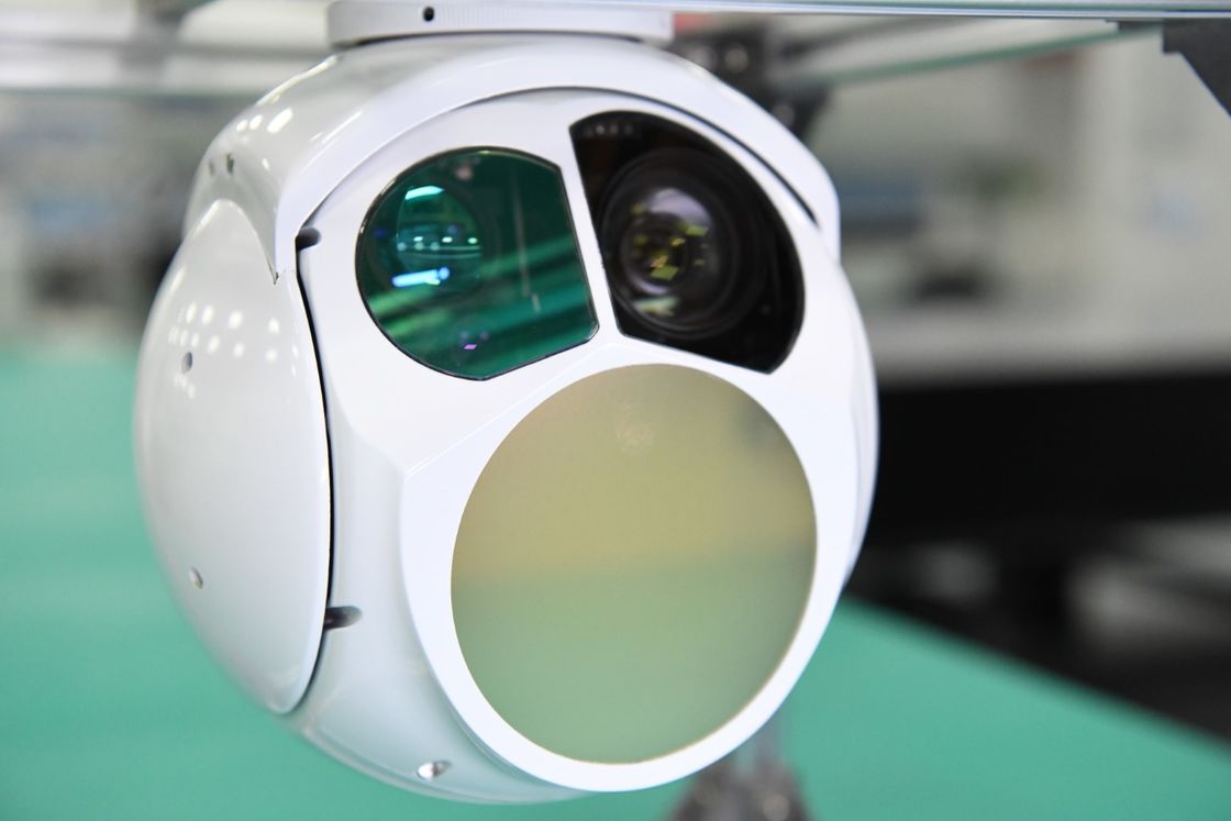 直径170mm EO IR UAVズームカメラ LRF付き空中電光ポッド