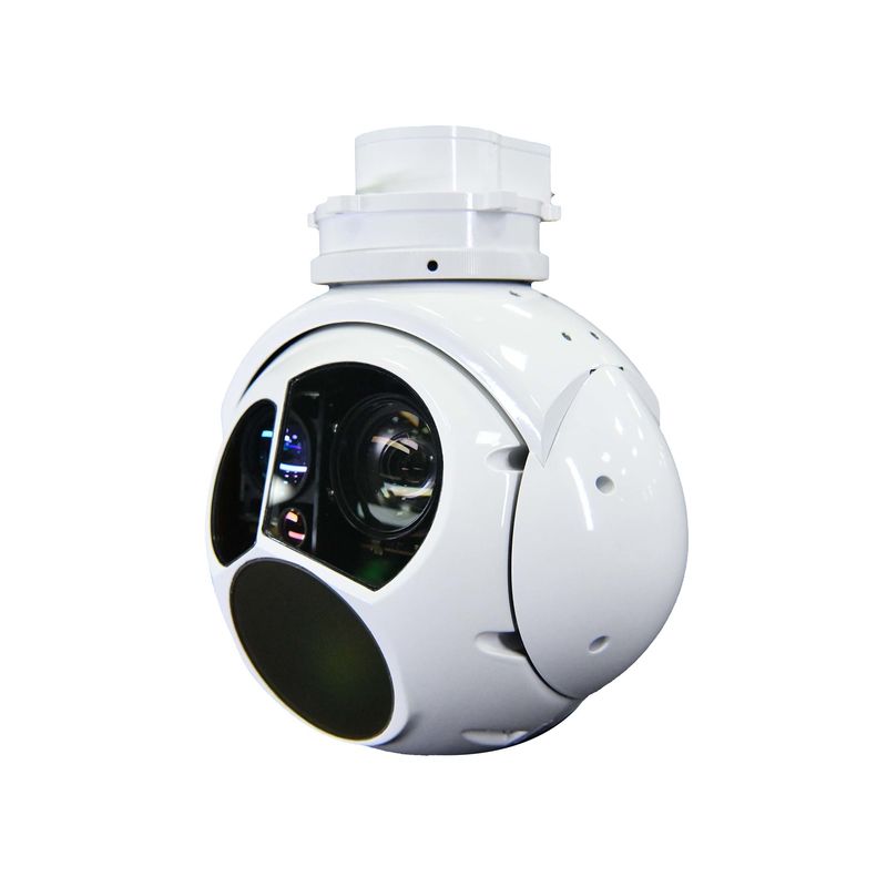 TS02 2 軸 高解像度 LWIR 熱用UAV 積載 ギンバルセンサーカメラ ズーム付き